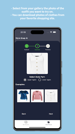 Style Snap AI Try on Clothes app download for android picture 1