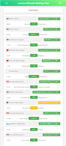 ULTIMATE Betting Tips Luxury apk free download latest version 1.0.0 list_
