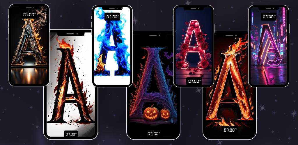 Letter A wallpapers app download for android 2.0 list_