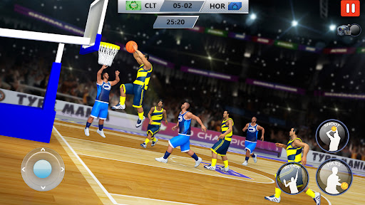 Basketball Games Dunk & Hoops mod apk unlimited money picture 1