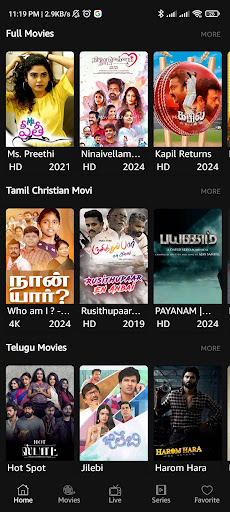 M Tube Movies & TV Shows App Free Download for Android 1.0.7 list_