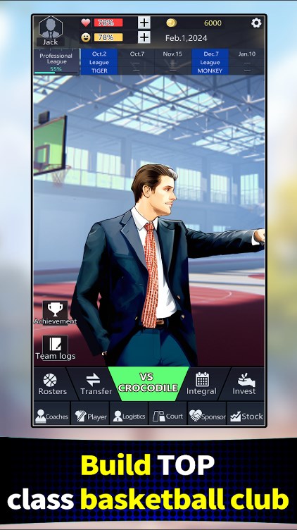 Basketball Club Manager mod apk latest version 1.0 list_