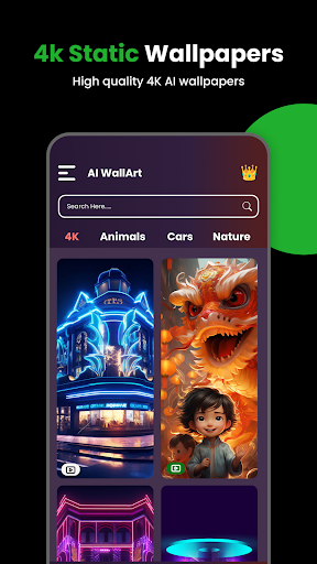 AI Art Live Wallpaper Maker 4k app download latest version 8.6.1 list_