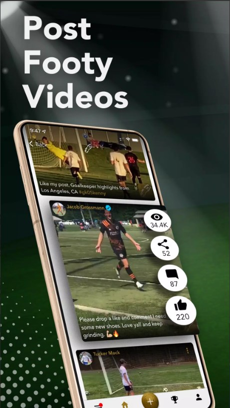 GoldCleats Soccer Apk Latest Version 2.4.3 list_