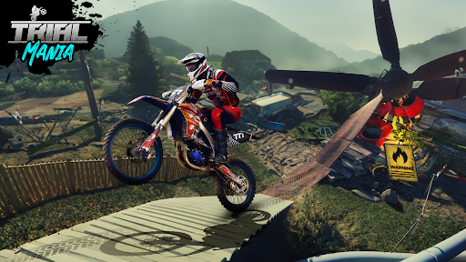 Trial Mania Dirt Bike Games mod apk unlimited money picture 1