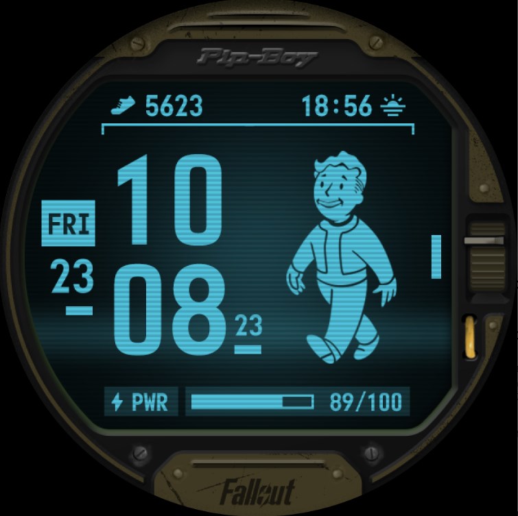 Fallout Pip Boy SE Watch Face Apk Free Download picture 1