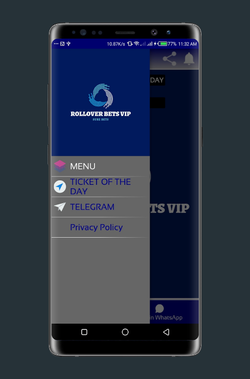 ROLLOVER BETS VIP App Free Download 2024 2.5 list_