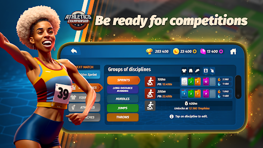 Athletics Championship mod apk 109 unlimited money and diamonds picture 1