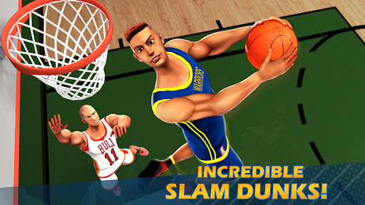 Dunk Smash Basketball Games action shot