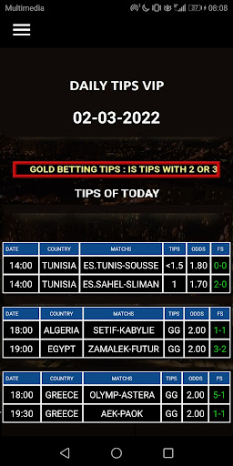 BETTING TIPS VIP GOLD TICKETS free apk latest version 1.0 list_2