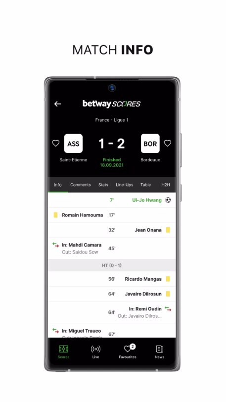 Betway Scores App for Android Download 1.34.5 list_4