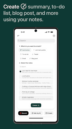 Voicenotes AI Voice Notes mod apk premium unlocked 1.3.29 list_2