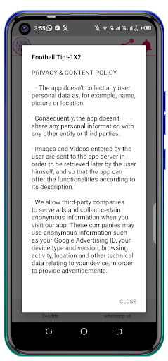 Football Tip 1X2 app free download for android 9.8 list_