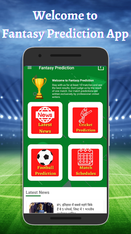 Fantasy Prediction Pro Team App Download for Android 3.0.3 list_