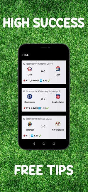 WANGA Betting Tips App Free Download 2024 1.5.0 list_