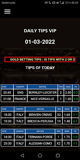 BETTING TIPS VIP GOLD TICKETS free apk latest version 1.0 list_1