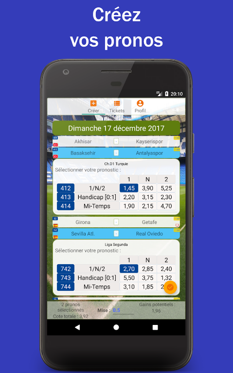 Pronostics foot apk download latest version 3.4 list_1