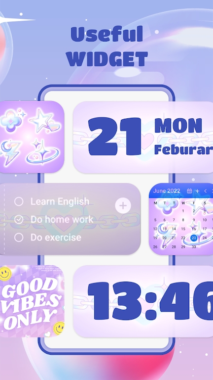 Photowidget Aesthetic Themes app download latest version 1.1.0_10_19072024 list_