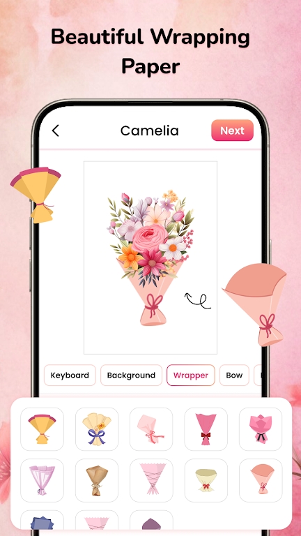 Flower Language DIY Wallpaper app free download picture 2