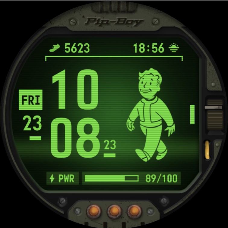 Fallout Pip Boy SE Watch Face Apk Free Download v1.0 list_1