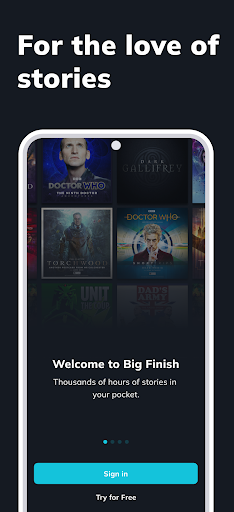 Big Finish Audiobook Player app download latest version 1.0.0 list_