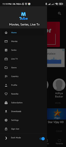 M Tube Movies & TV Shows App Free Download for Android 1.0.7 list_