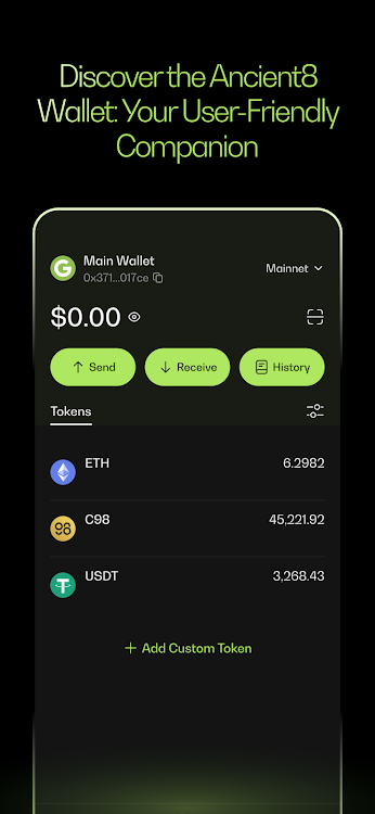 Ancient8 Wallet by Coin98 app download for android 1.0.0 list_