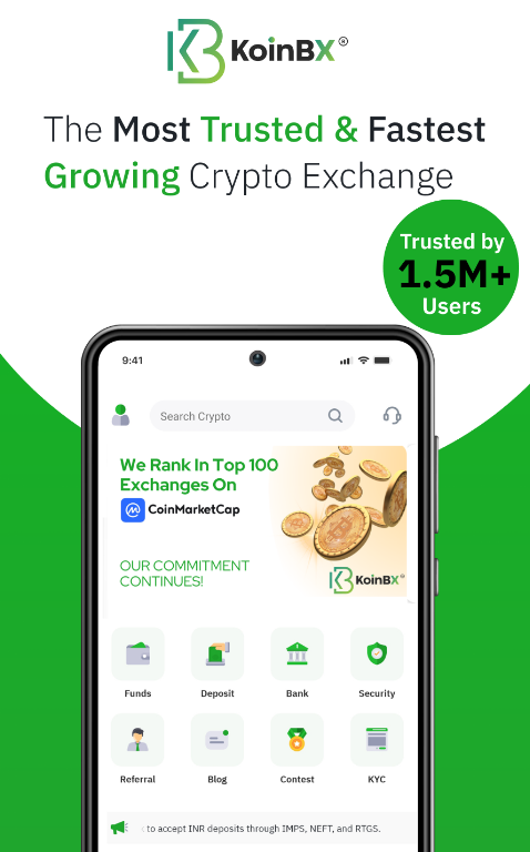 KoinBX Exchange Apk Download for Android 3.0.42 list_