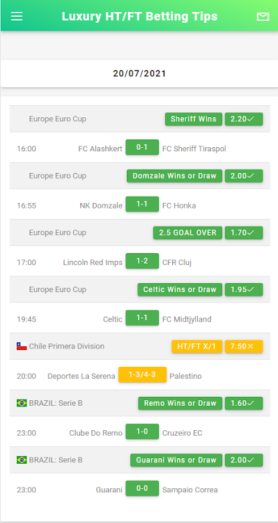 HT/FT Betting Tips Luxury app free download latest version 1.0.0 list_2