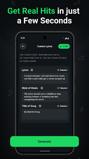 AI Music & Song Generator app download for android 1.0.0.2 list_