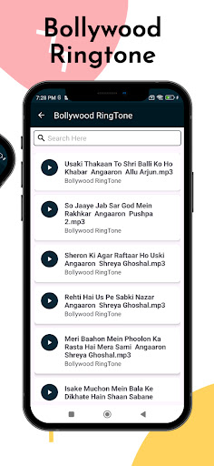 Bollywood Ringtones 2024 mp3 download 1.1 list_