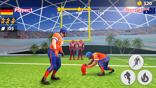 Rugby Game Flick Quarterback mod apk unlimited money picture 1