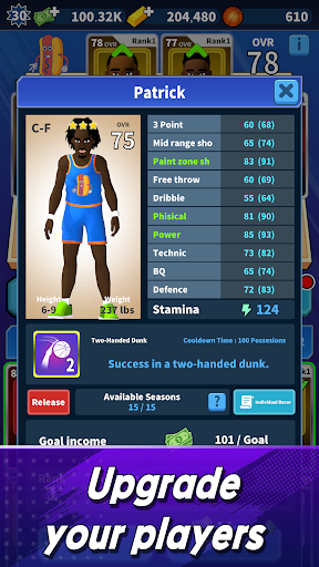 Basketball Manager 2024 Mod Apk Unlimited Money and Gems 1.0.13 list_1