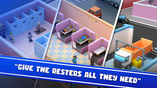 Rest Stop Tycoon Mod Apk Unlimited Money and Gems 2024.5.6 list_