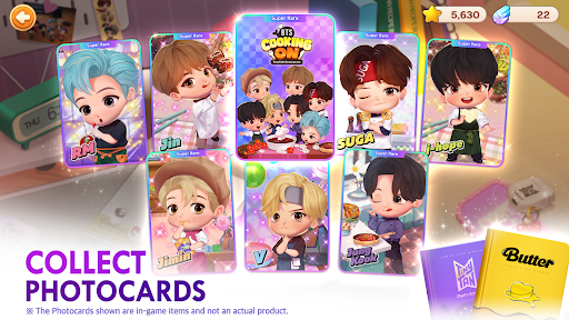 BTS Cooking On Mod Apk 1.0.5 Unlimited Money and Gems 1.0.5 list_