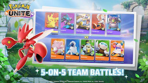 Pokémon UNITE Mod Apk 1.15.1.5 (Unlimited Money and Gems) Latest Version 1.15.1. list_