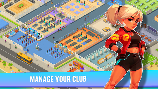 Idle GYM Simulator Apk Download for Android picture 1