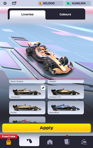 F1 Clash mod apk 39.00.25417 (unlimited bucks) free purchase 39.00.25417 list_