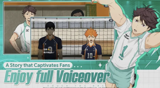 Haikyuu Touch The Dream Mobile Game Download Latest Version 1.2.1 list_