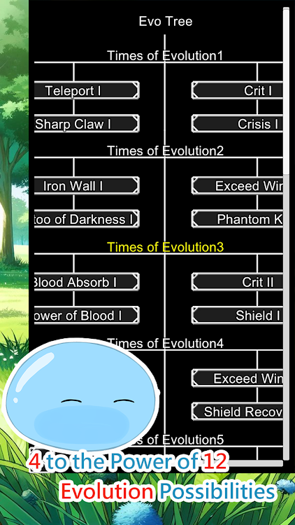 Slime Evolutionary Path 2 apk download for Android v1.0 list_1