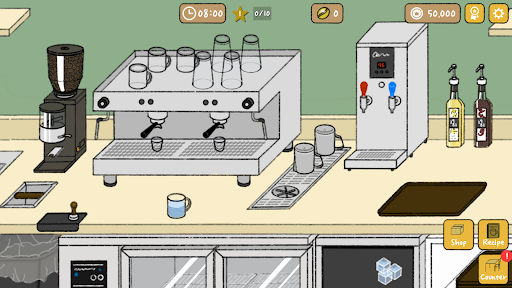 Tiny Coffee Shop Story Mod Apk Unlocked Everything Unlimited Money 1.8.0 list_3