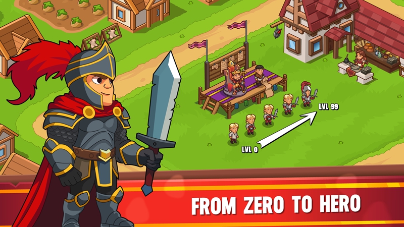 Legendary Hero Forge Idle RPG apk download latest version 1.0.31 list_