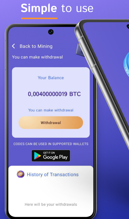 Airdrop Bitcoin Miner App Download for Android 1.0 list_2