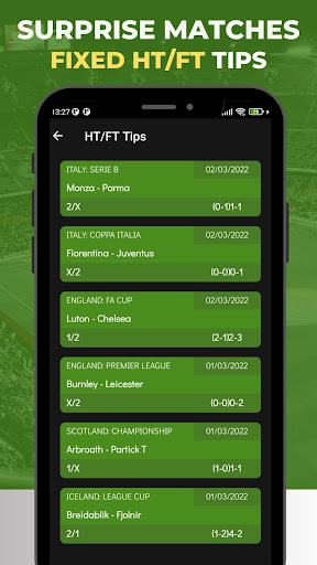 Betting Tips CORRECT SCORE apk download latest version 2024 1.0 list_