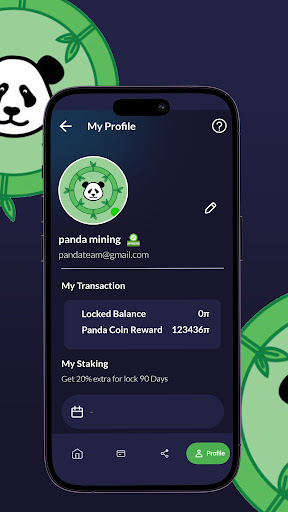 Panda Network Cloud Mining App Download for Android 4.0 list_