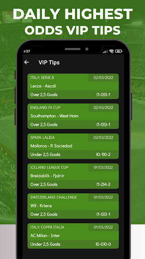 Betting Tips CORRECT SCORE apk download latest version 2024 1.0 list_3