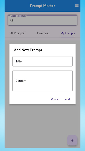 Prompt Master AI Chat Pro apk latest version download 1.0 list_2