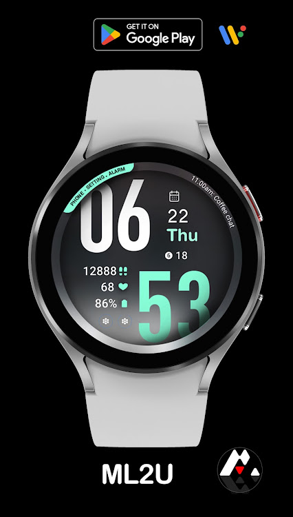 ML2U 93 Watch Face app download latest version picture 1