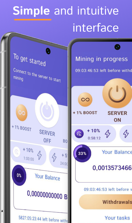 Airdrop Bitcoin Miner App Download for Android 1.0 list_