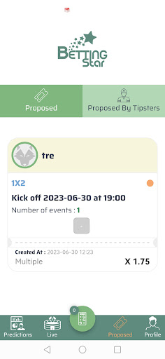 Betting Star Pro mod apk free download 1.0.4 list_2